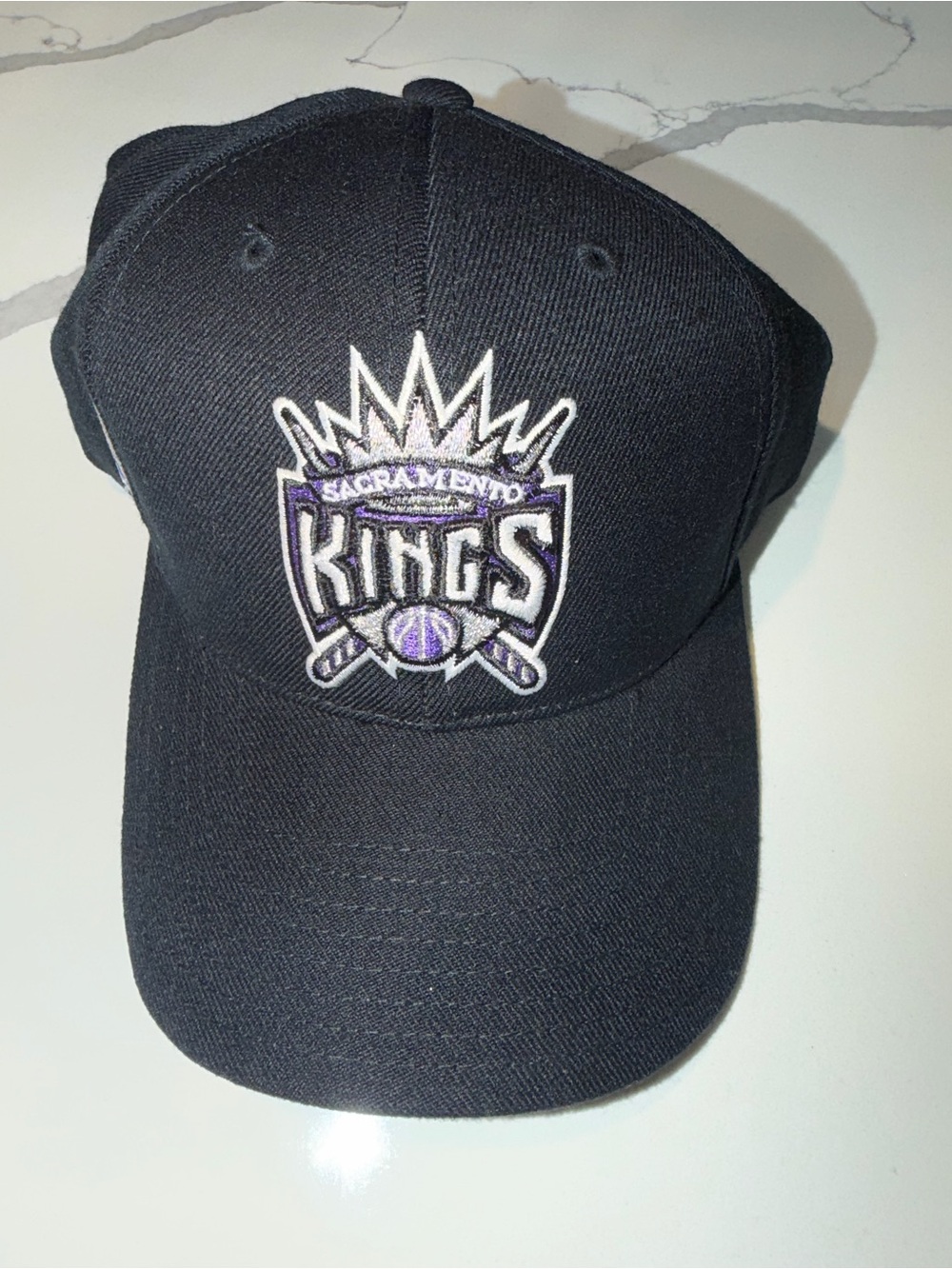 NBA Black Cap with Embroidered NBA Logo